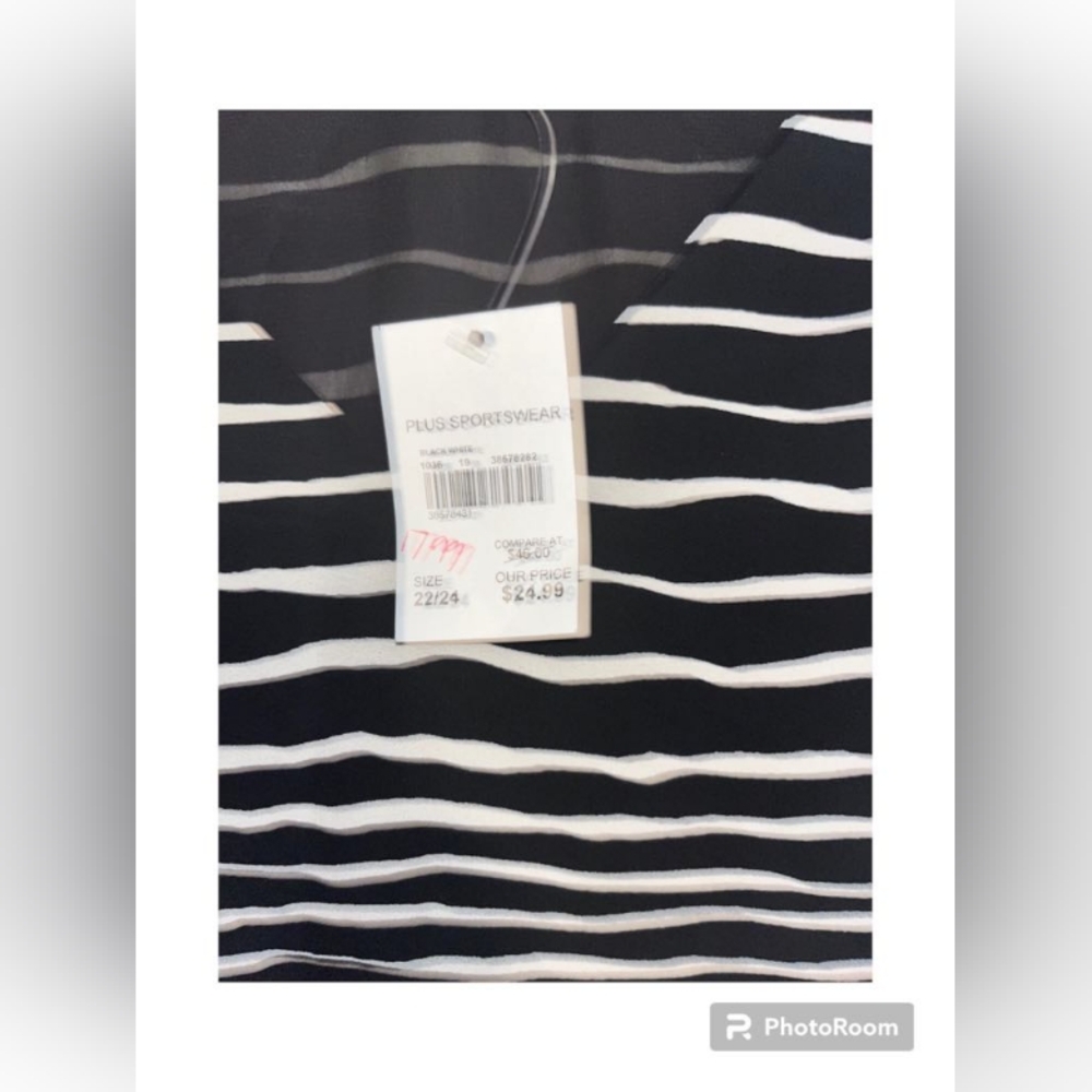 Black & White Cato Blouse - Picture 7 of 8